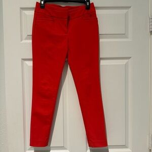 Red pants